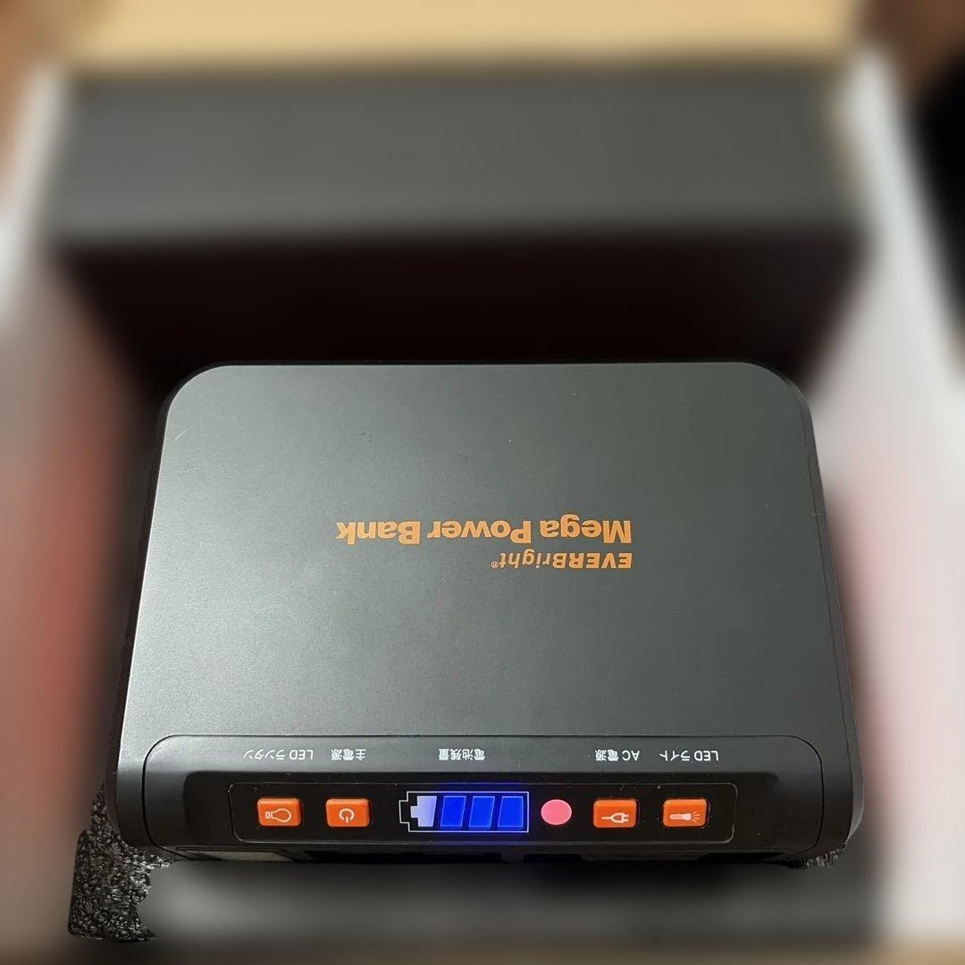 大容量充電池EVERBright Mega Power Bank