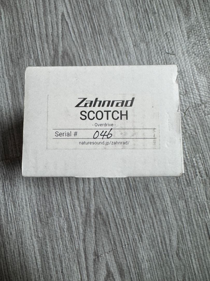 zahnrad SCOTCH オーバードライブ nature sound