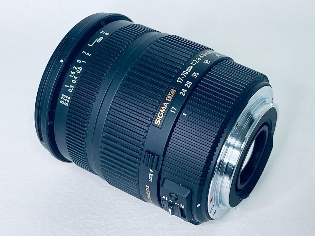レンズ(ズーム) SIGMA 17-70mm F2.8-4 DC MACRO OS CanonEF