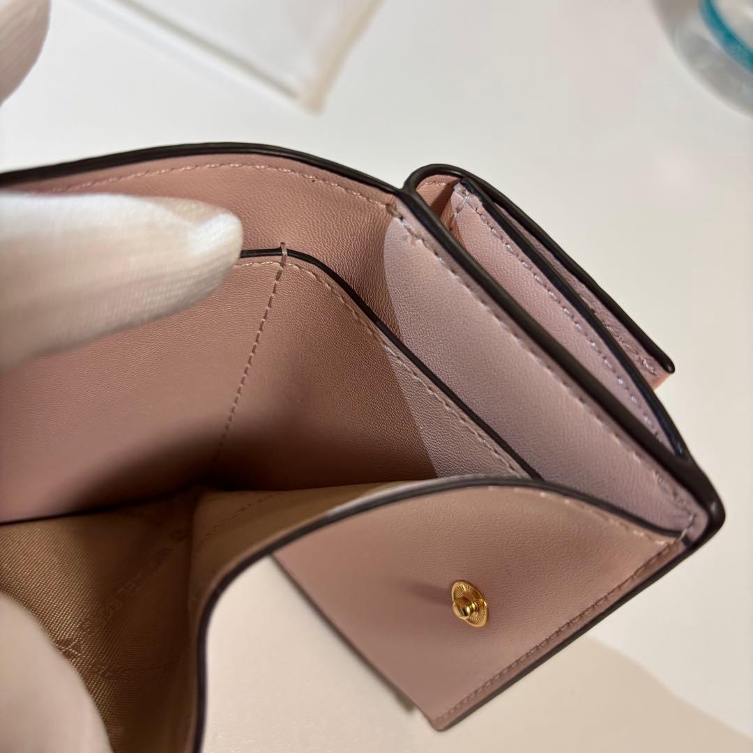 年内売り切ります 新品正規MICHAEL KORS Greenwichピンク財布