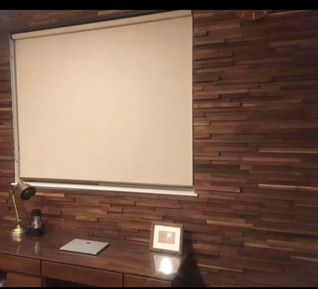 ウォールナット　ウッドタイル　2㎡分　オイル付き