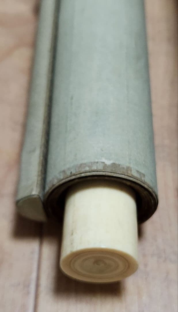 【紅梅に鴬図】望月玉渓 2616 ウグイス 望月玉成識箱　掛け軸　肉筆