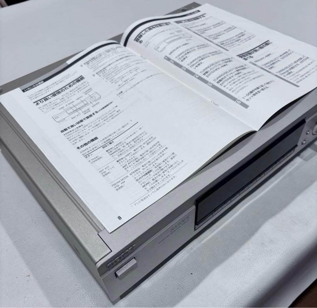 Sony ソニー　FM/AMステレオチューナーST-SA50ES ［動作OK品］