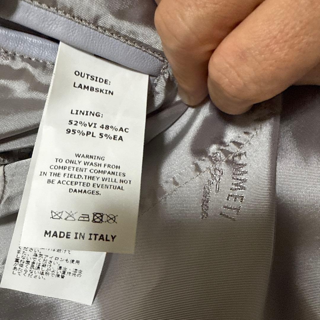 新品EMMETI/エンメティ BR別注 スペシャルナッパレザー MASSIMO