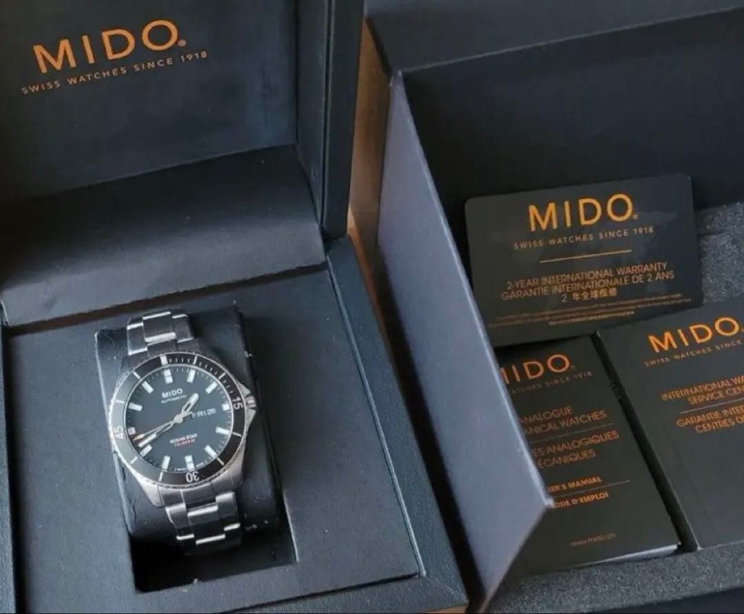 MIDO OCEAN STAR CALIBER 80 自動巻き メンズ腕時計