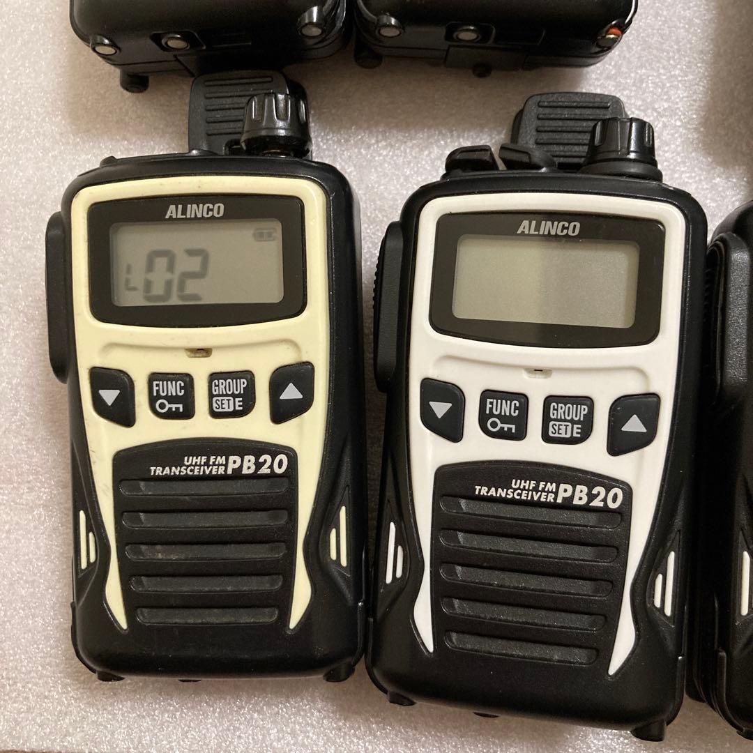 アルインコ　ALINCO DJ-PB20 トランシーバー　7台セット