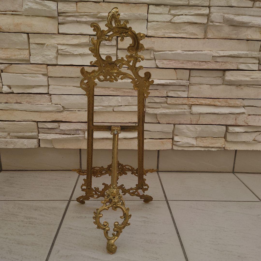 イタリア真鍮イーゼル特大