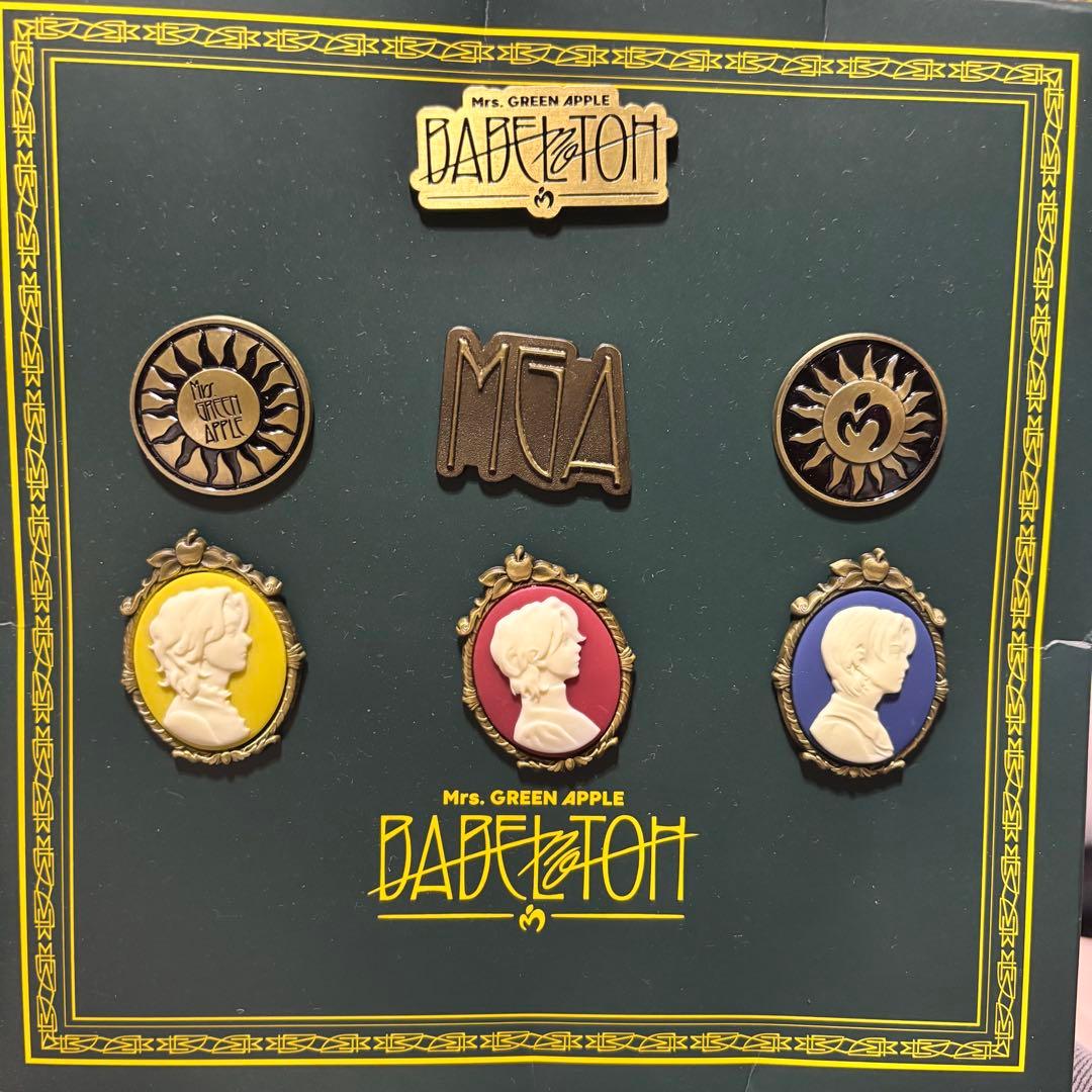 ミセス バベル ランダムガチャ ピンバッジ セット コンプリート
