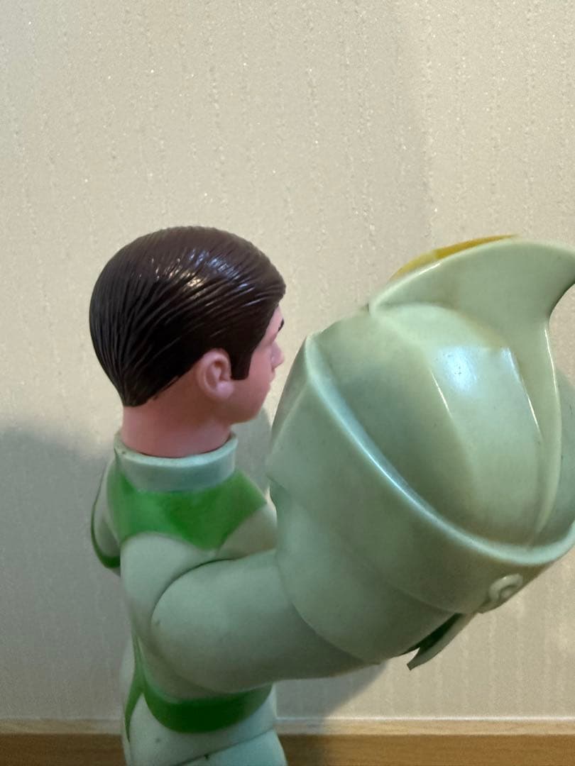 ブルマァク　ミラーマン　ジャイアントサイズ　当時物　マルサン　ソフビ　面取れ