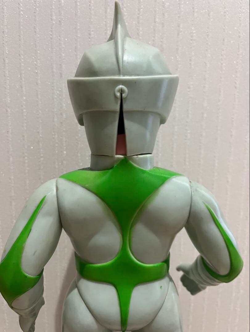 ブルマァク　ミラーマン　ジャイアントサイズ　当時物　マルサン　ソフビ　面取れ