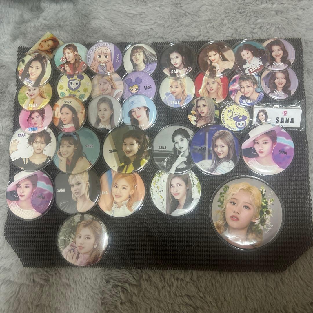 TWICE サナ 缶バッジ 缶バッチ 痛バ まとめ売り