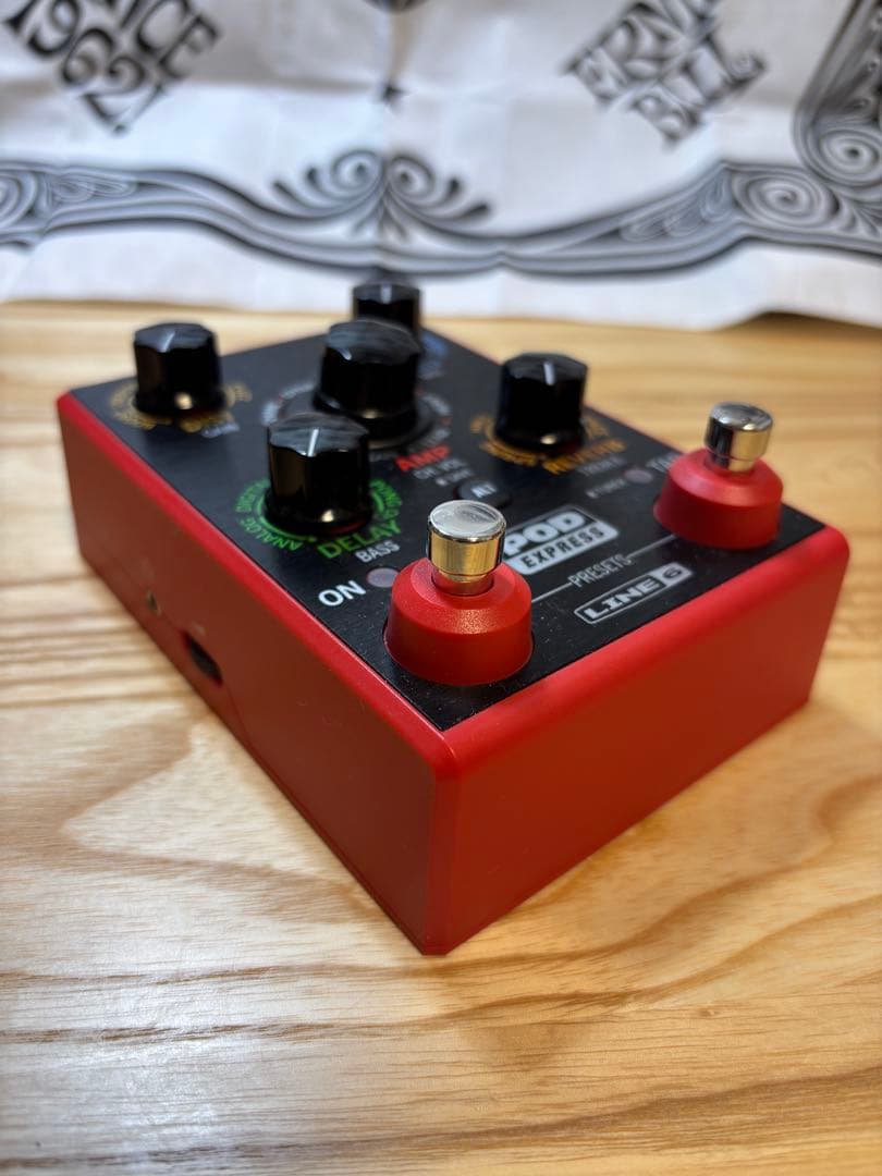 美品 LINE 6 POD EXPRESS ギターエフェクター