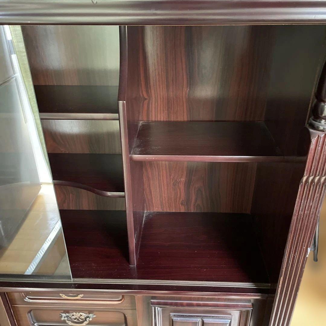 クラシックスタイル ガラスキャビネット　　MB2156 直接の引取おすすめ