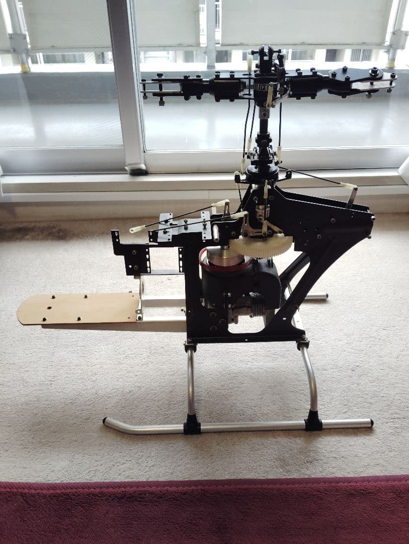 ヘリコプター アルミ製フレーム