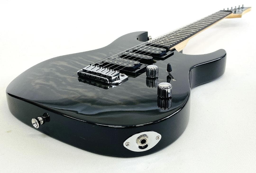 極美品 Ibanez Gio GRX70QA-TKS ストラトシェイプ【整備品】