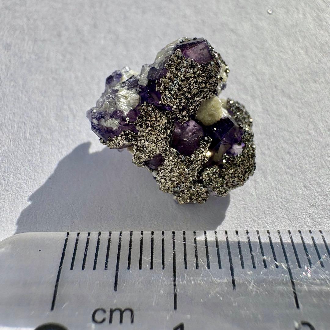 548 中国 内モンゴル産 フローライト&パイライト