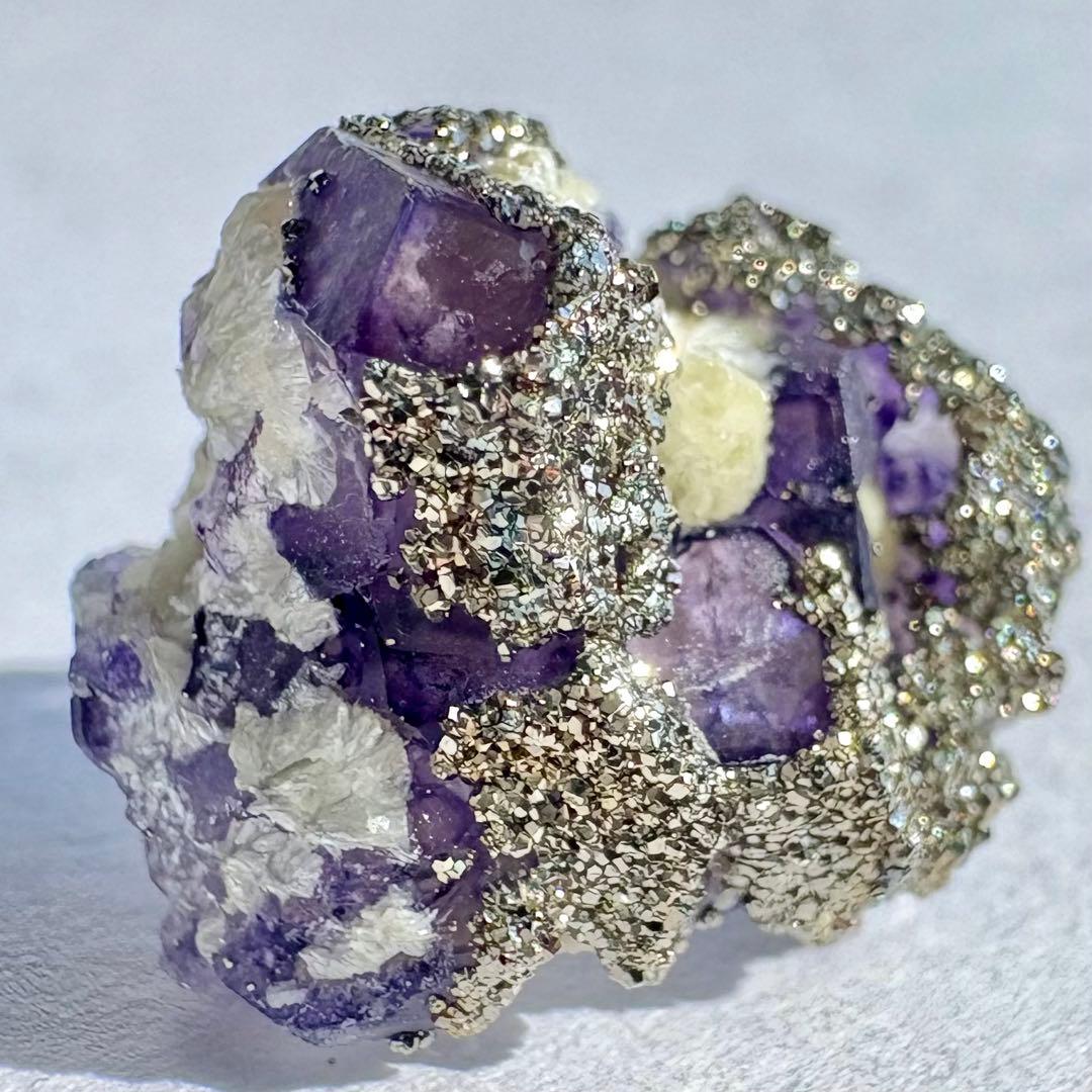 548 中国 内モンゴル産 フローライト&パイライト