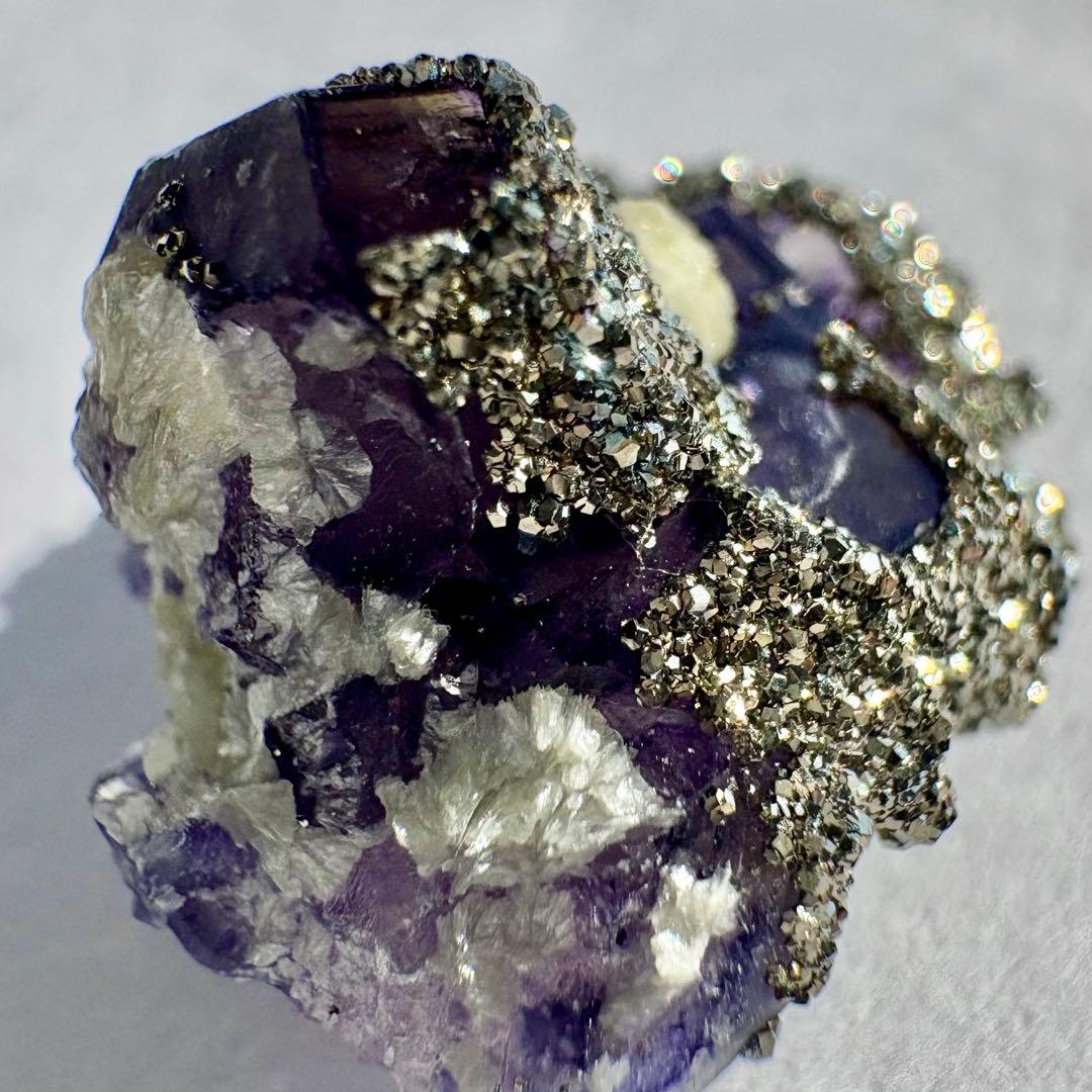 548 中国 内モンゴル産 フローライト&パイライト