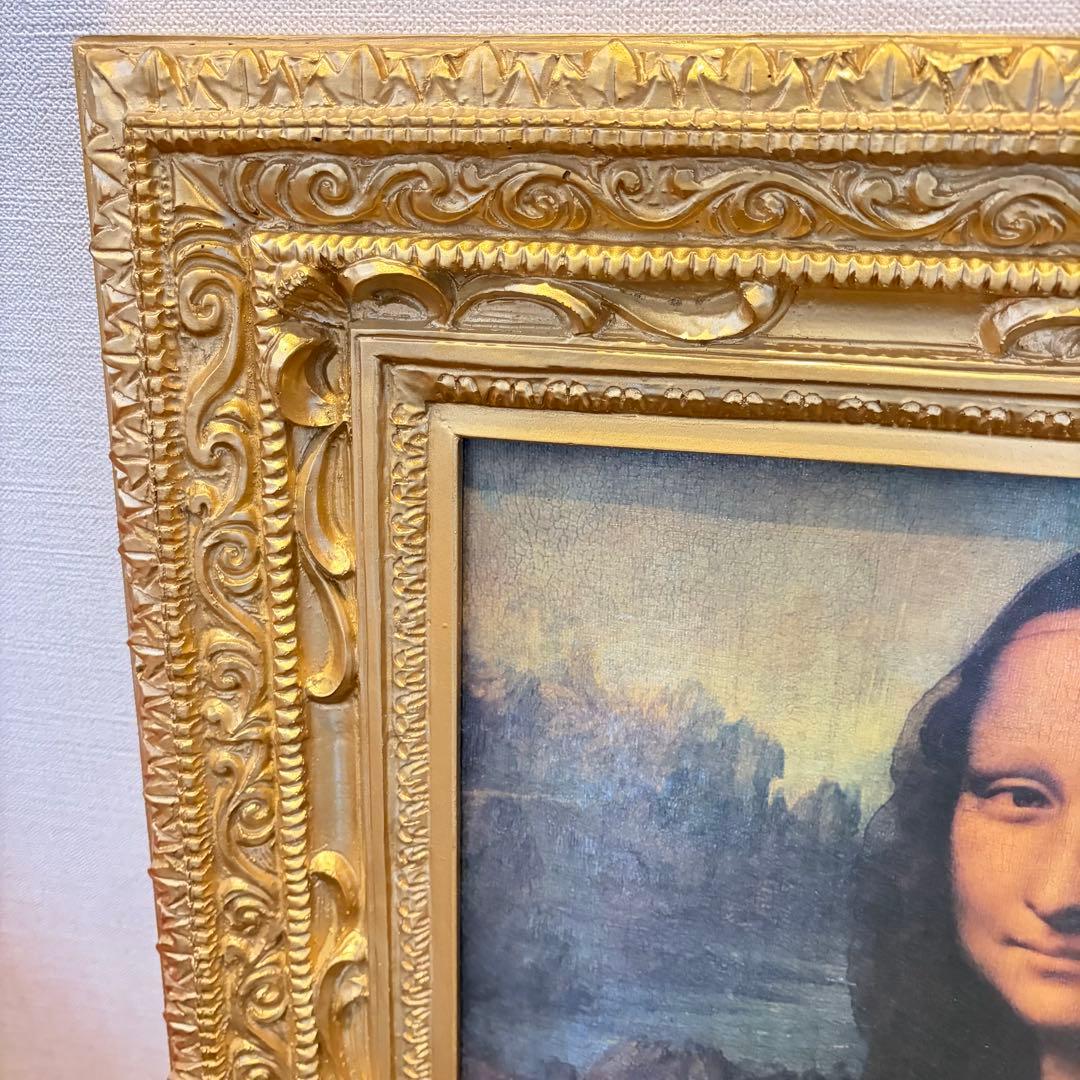 大きな絵画　モナリザ レプリカ　クラシック