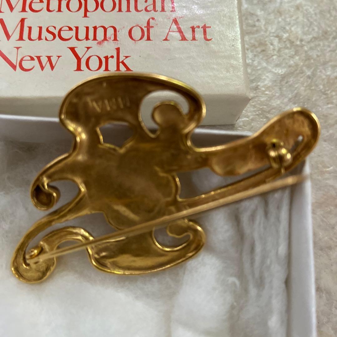 メトロポリタン美術館ニューヨーク、オリジナルアート作品、ブローチ　ミュージアム