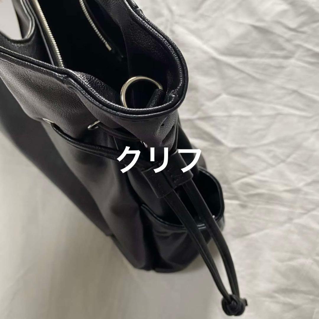 値下げ可能 STAND OIL トートバッグ ショルダーバッグ 黒