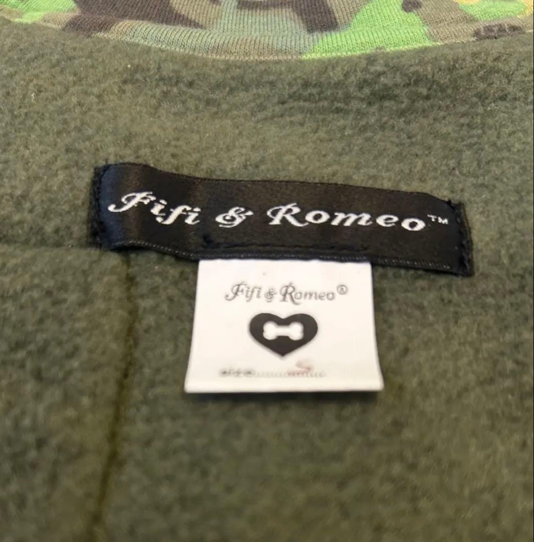 Fifi＆Romeo フィフィアンドロメオ 希少品　ミリタリー柄コート　S