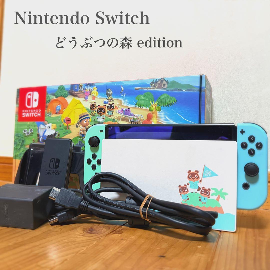 Nintendo Switch どうぶつの森 edition 本体