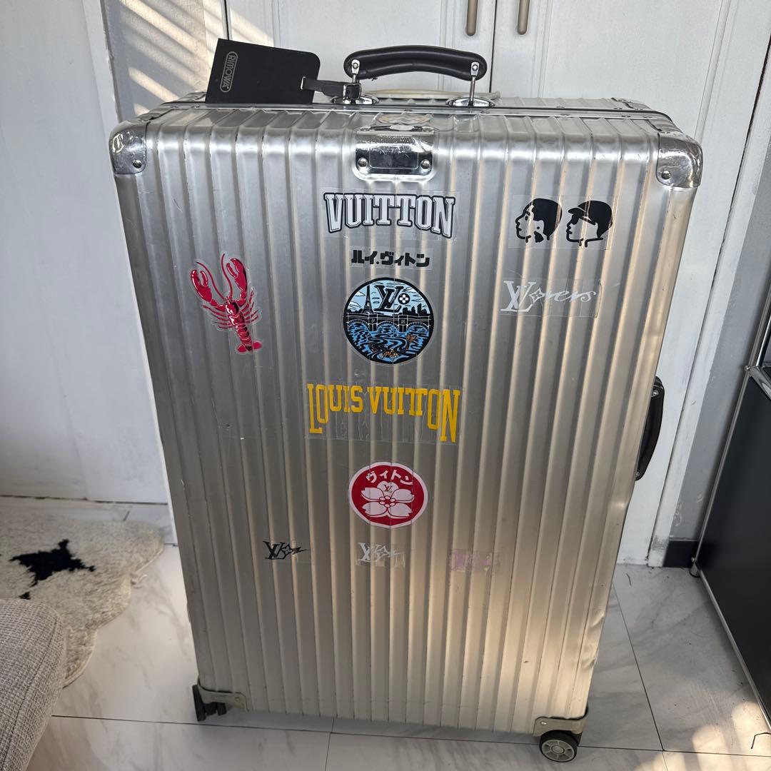 RIMOWA クラシックフライト アルミキャリーケース 97L ヴィトンシール付