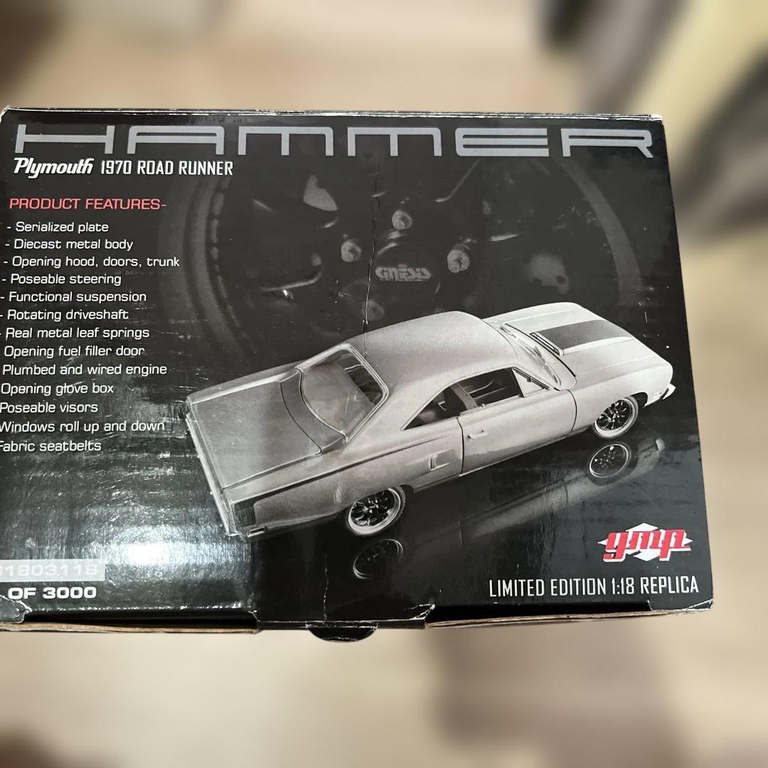 Plymouth 1970 Road Runner スケールモデル