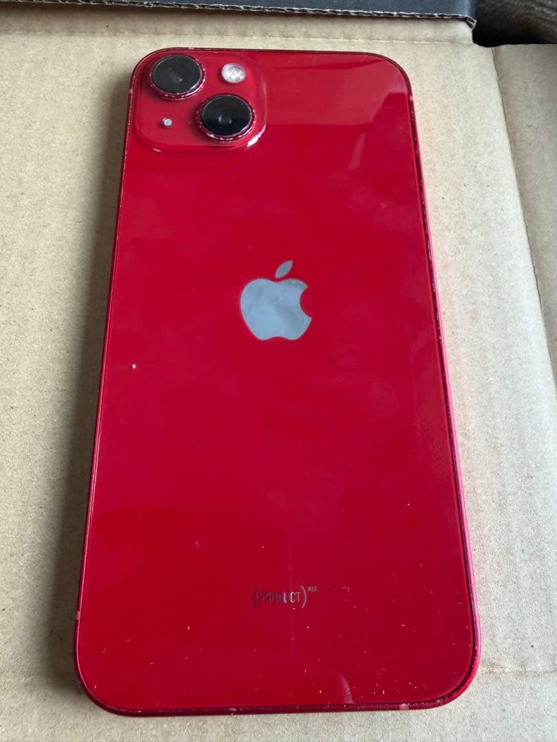 iPhone 13 レッド 128GB SIMフリー　ジャンク品