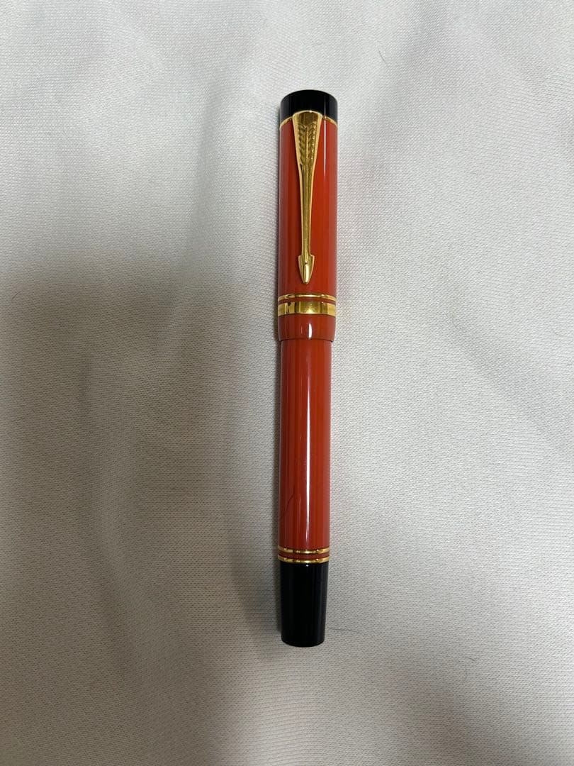 Parkerデュオフォールド 万年筆 ペン先K18