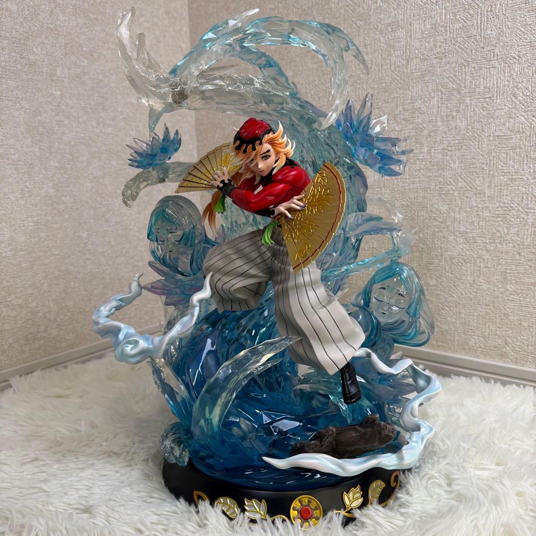 鬼滅の刃 十二鬼月 上弦の弍 童磨 フィギュア ガレージキット　現状品