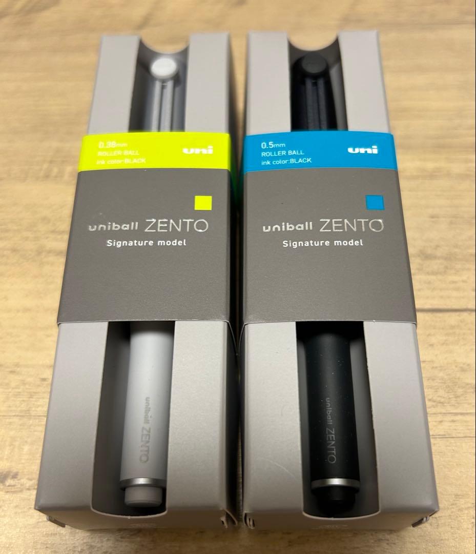 ZENTOシグニチャーモデル ブラック＆シルバー ゼント Uniball③
