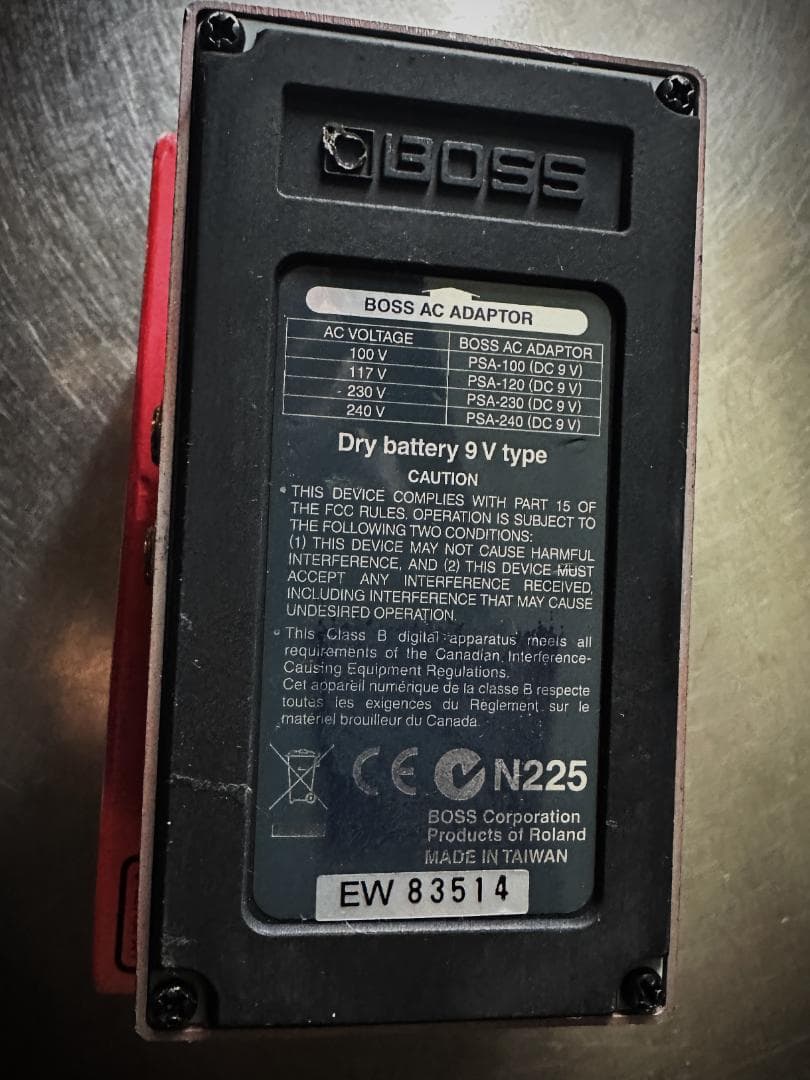 BOSS RC-2 Loop Station ループステーション 動作確認済