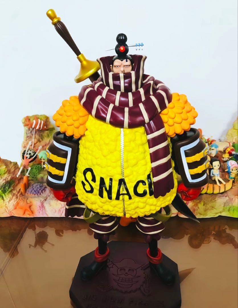 ワンピース スナック ガレージキット ガレキ スタチューX①