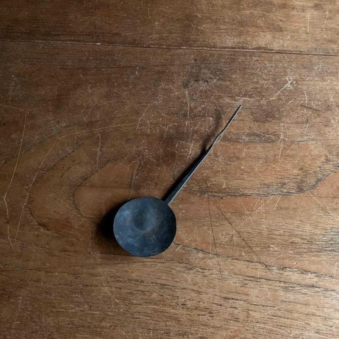 江戸時代 薬匙 No.5 古道具 アンティーク 使えないスプーン