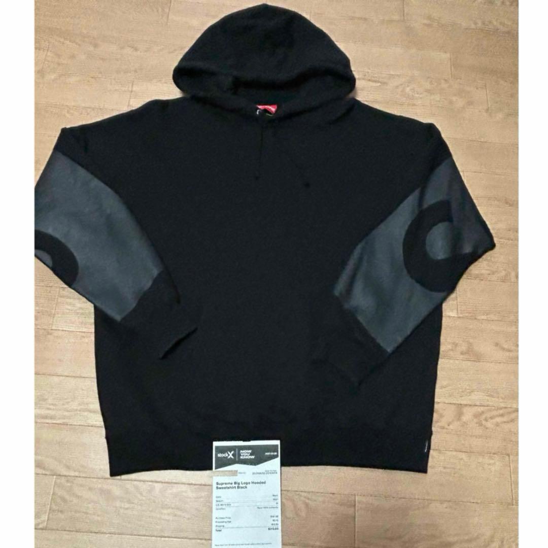 ⭐️最終値下⭐️シュプリーム ビッグロゴ フーデットスウェット M