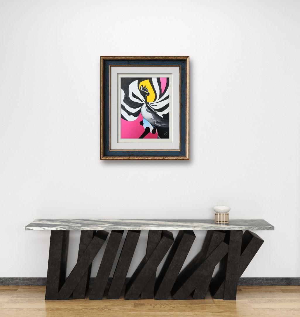 絵手書き絵画(キャンバス&アクリル絵の具)