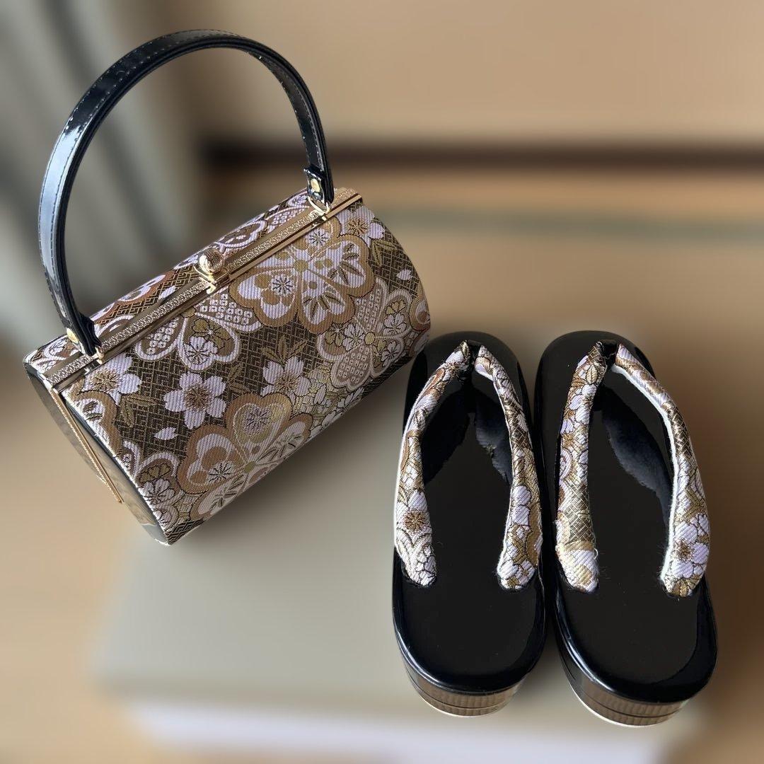 和装用バッグ・草履セット　振袖　成人式