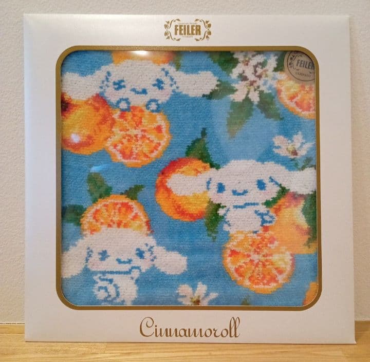 FEILER フェイラー サンリオ シナモロール コラボ ハンカチ ２枚セット