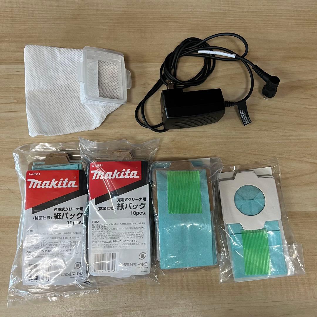 【紙P34枚】マキタ 充電式クリーナー TURBO60 スタンド付 makita