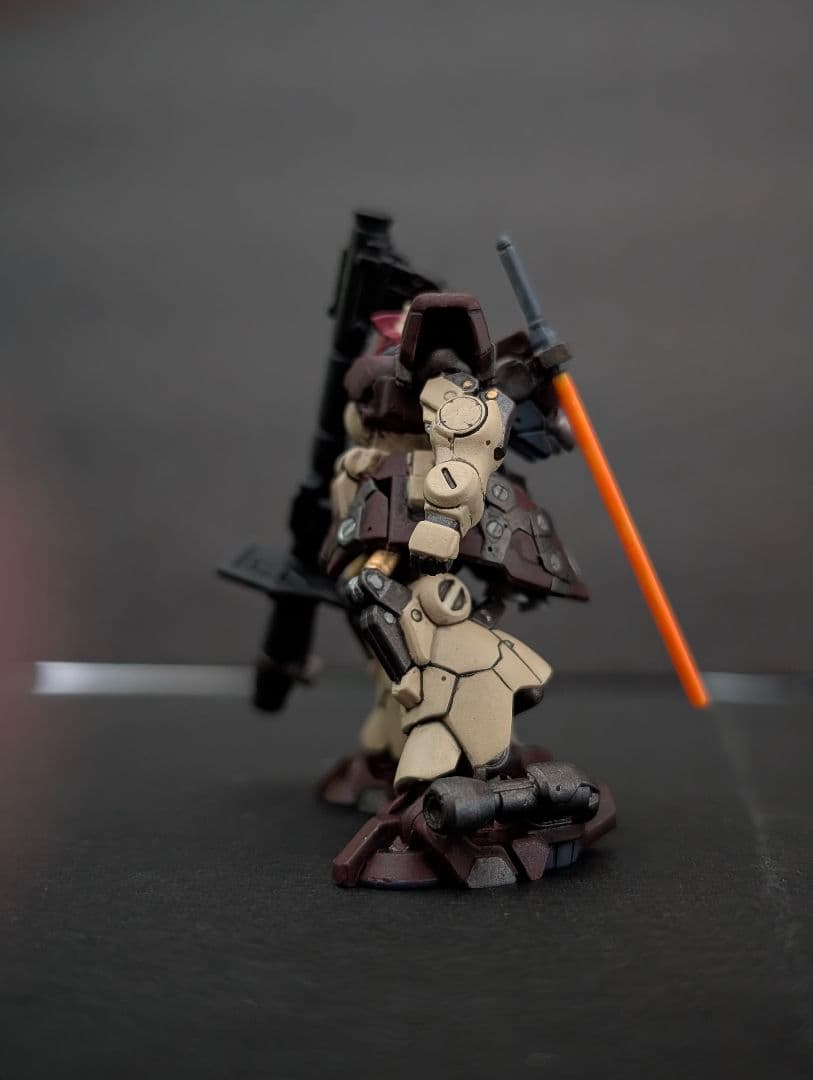 ガンダムアーティファクト ドムトローペン 完成品 全塗装 ガンプラ