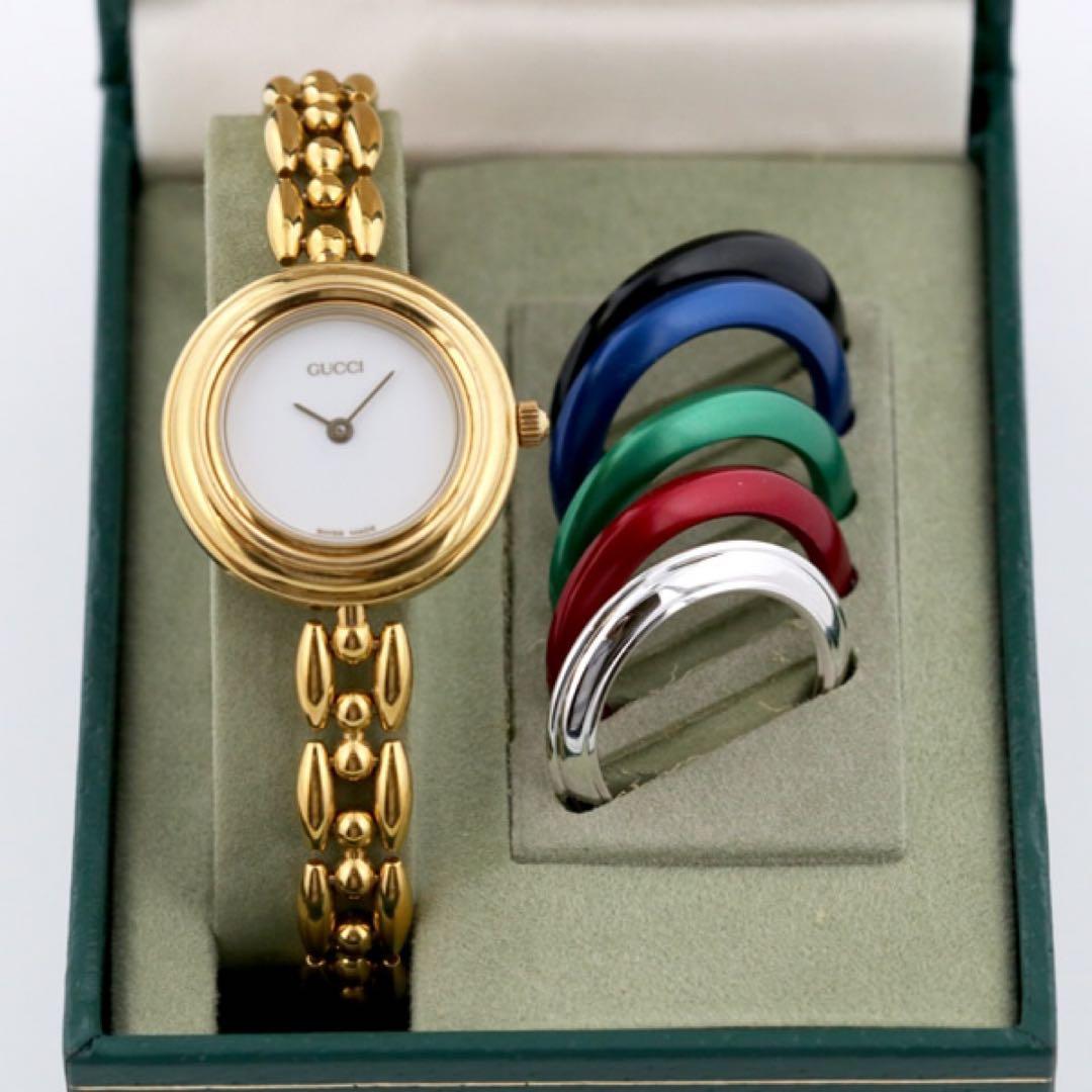 GUCCI チェンジベゼル　レディース時計