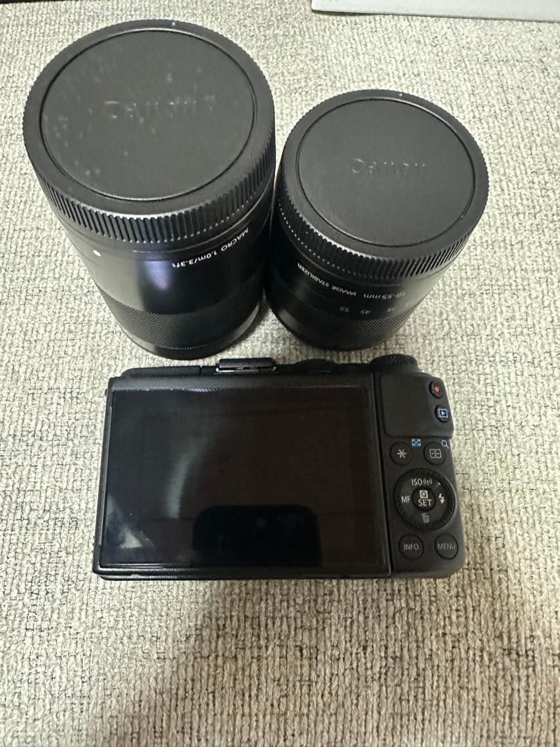 美品 Canon EOS M3 ミラーレス一眼 ダブルレンズキット