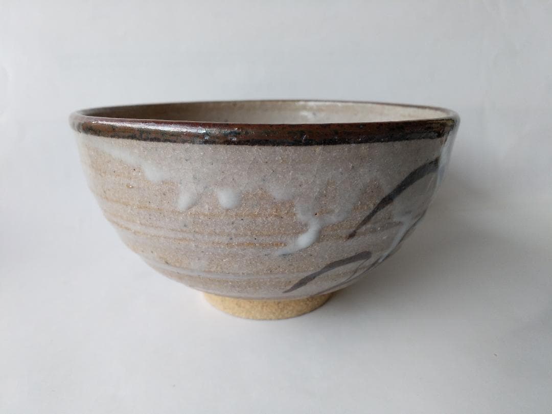 唐津焼 武村利左エ門 絵唐津 茶碗 共箱 茶道具 抹茶碗 新品 未使用品 です