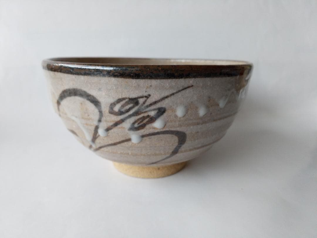 唐津焼 武村利左エ門 絵唐津 茶碗 共箱 茶道具 抹茶碗 新品 未使用品 です