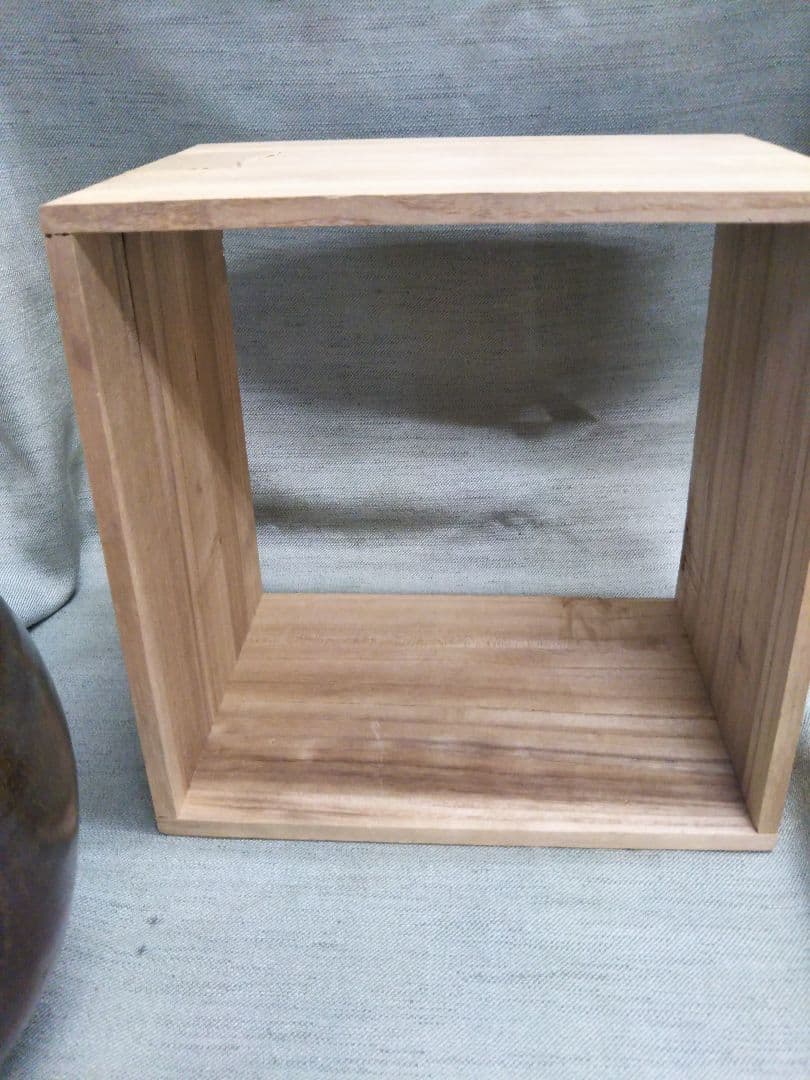 布志名焼4代目舩木道忠　陰刻文飴釉偏壺