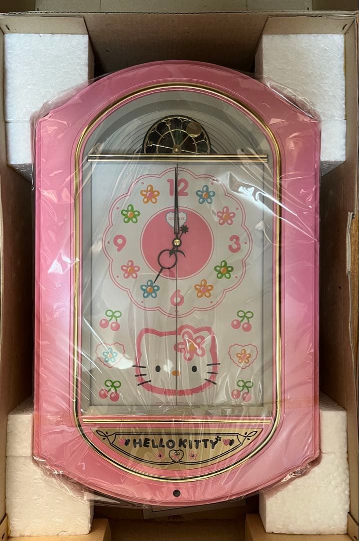 ハローキティ からくり時計　激レア　1998年製 箱入り‼️未使用品