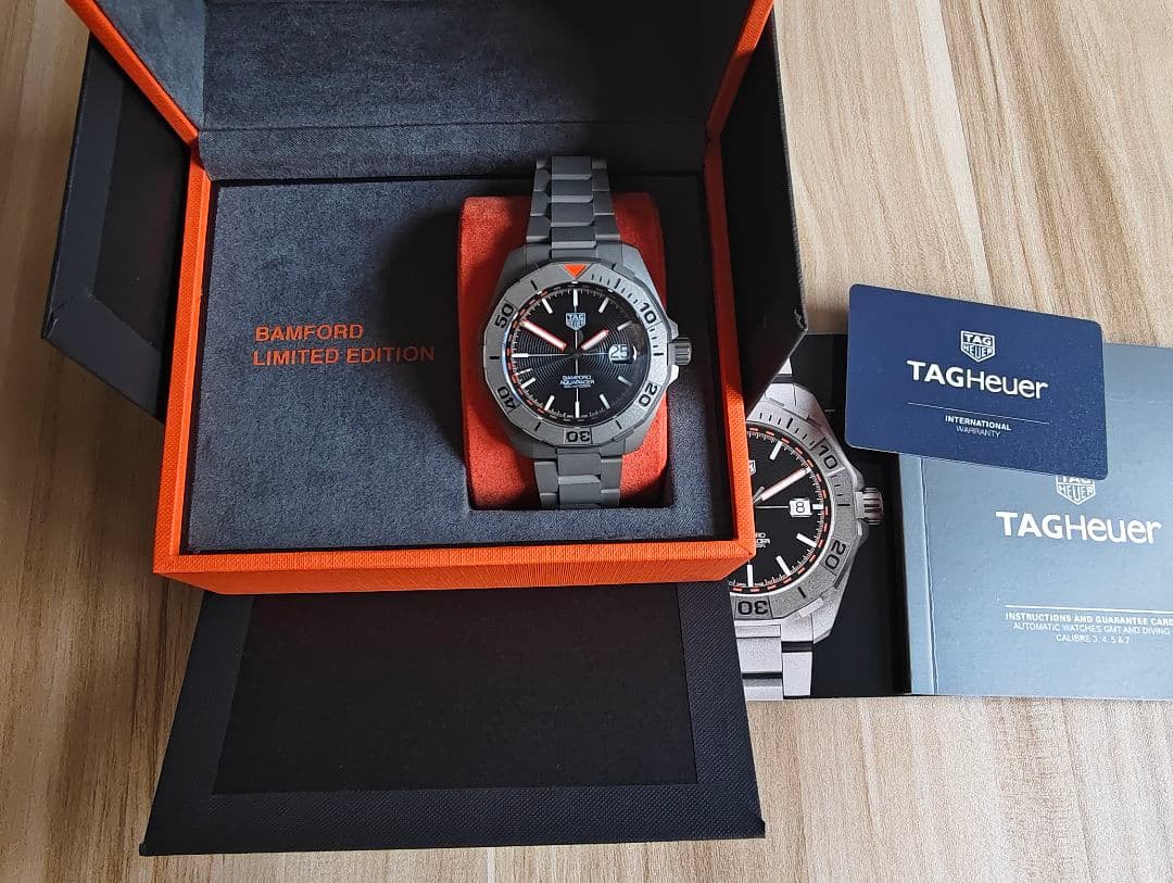 TAG HEUER アクアレーサー バンフォード げんていばん WAY208F