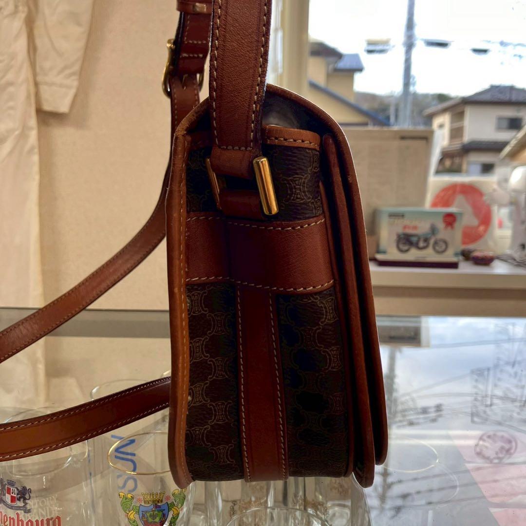 も*様 CELINE セリーヌ　マカダム柄　ショルダーバッグ　定番　ロゴ
